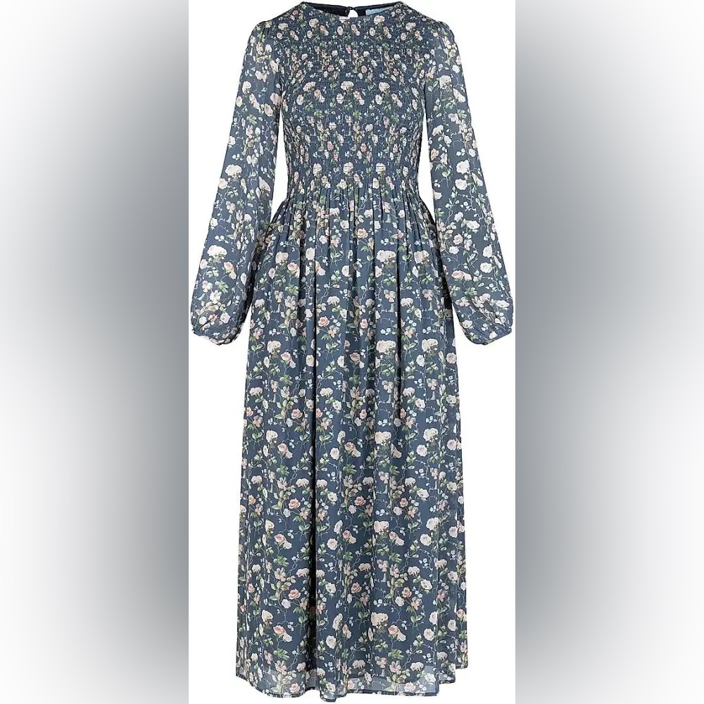 NWT Hill House Home The Ruby Nap Dress‎ - Navy Bluebonnet